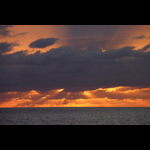 Sunset in der Biscaya Bay