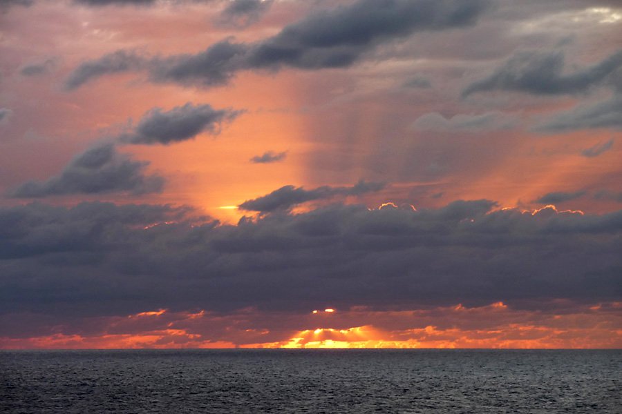 Sunset Biscaya Bay