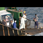 Ferryboat in Suez Channel